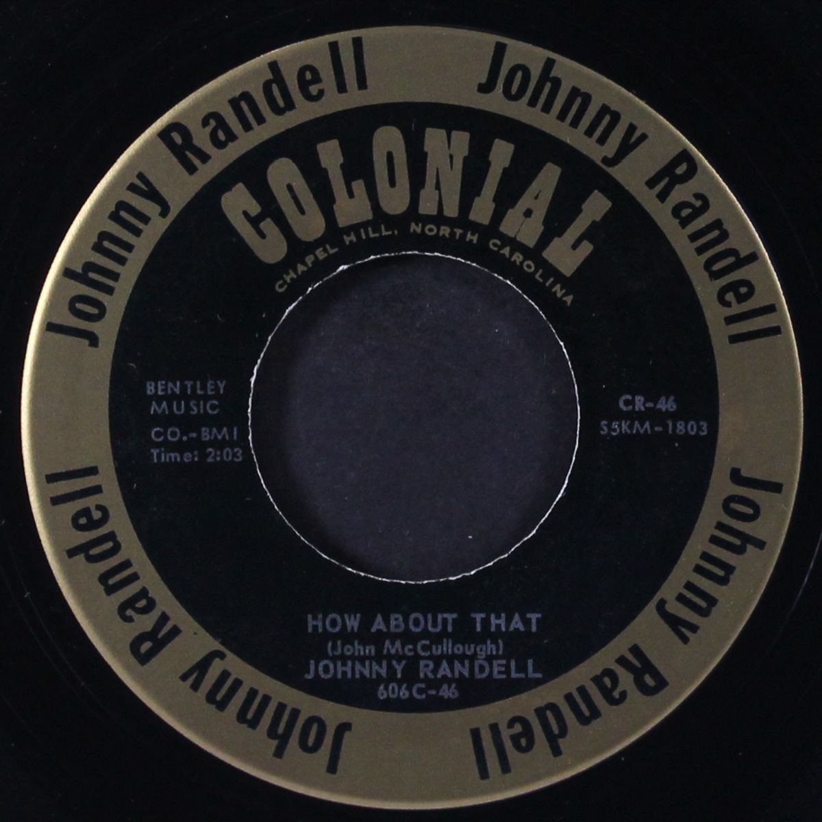 how about that / this is the end by JOHNNY RANDELL