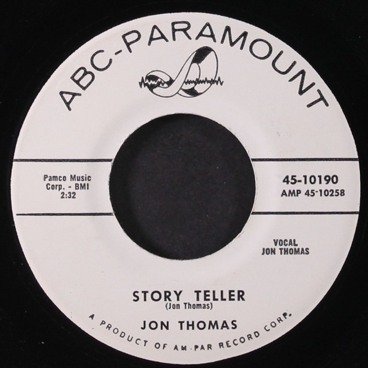 story teller / the shake by JON THOMAS