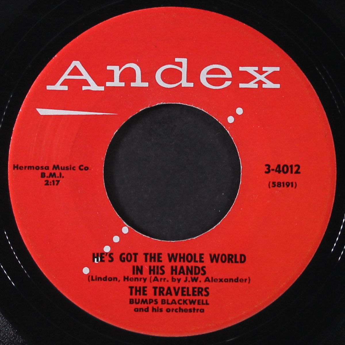 he's got the whole world in his hands by TRAVELERS
