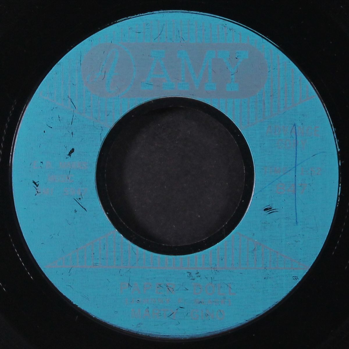 paper doll / slip away by MARTY GINO