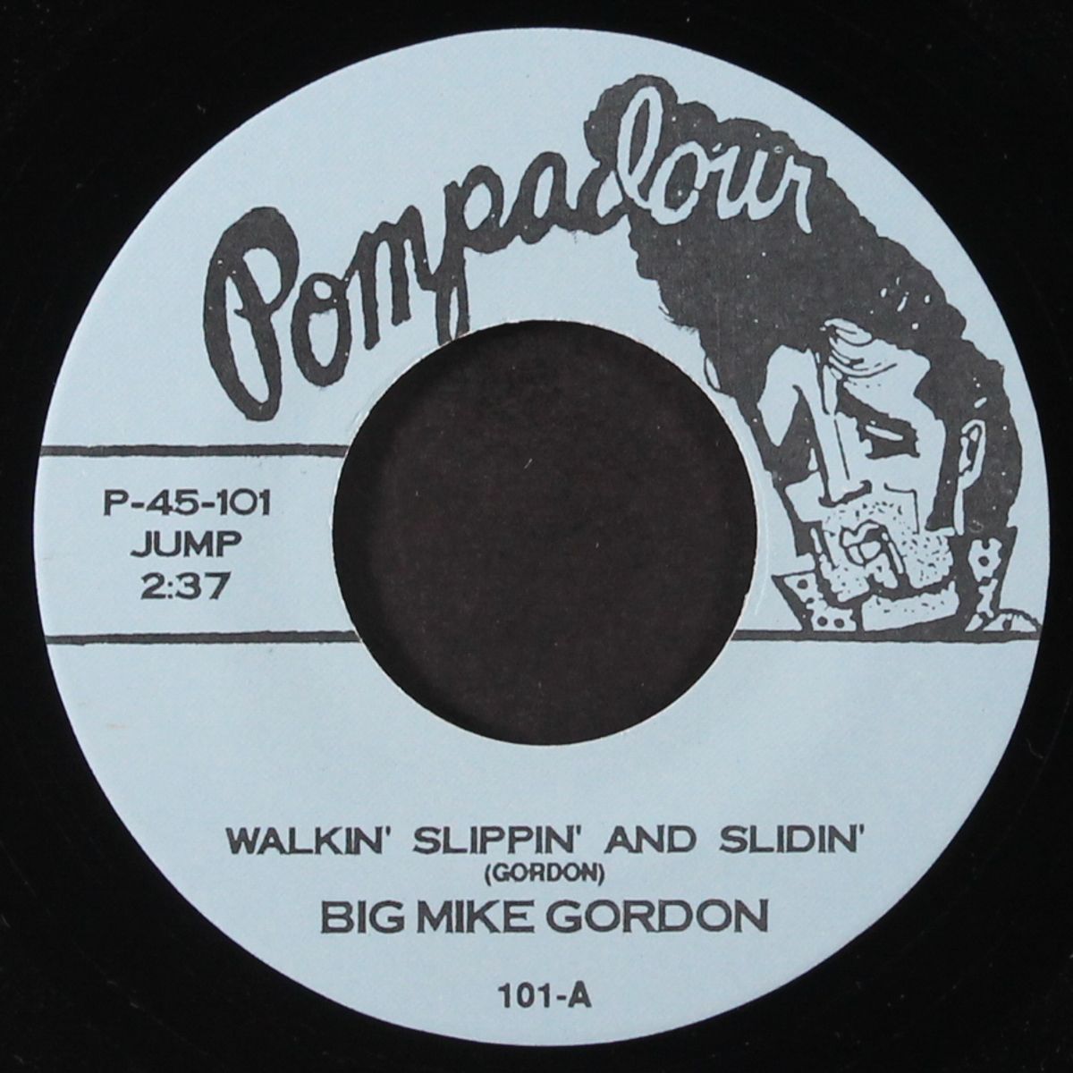 walkin' slippin' and slidin' / now the parting begins by BIG MIKE GORDON / LARADOS