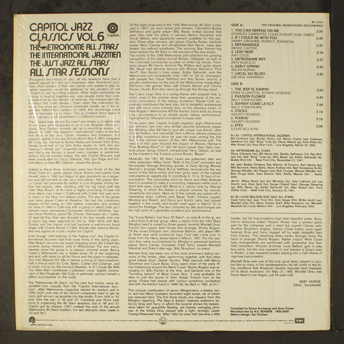 capitol jazz classics, vol. 6 by VARIOUS