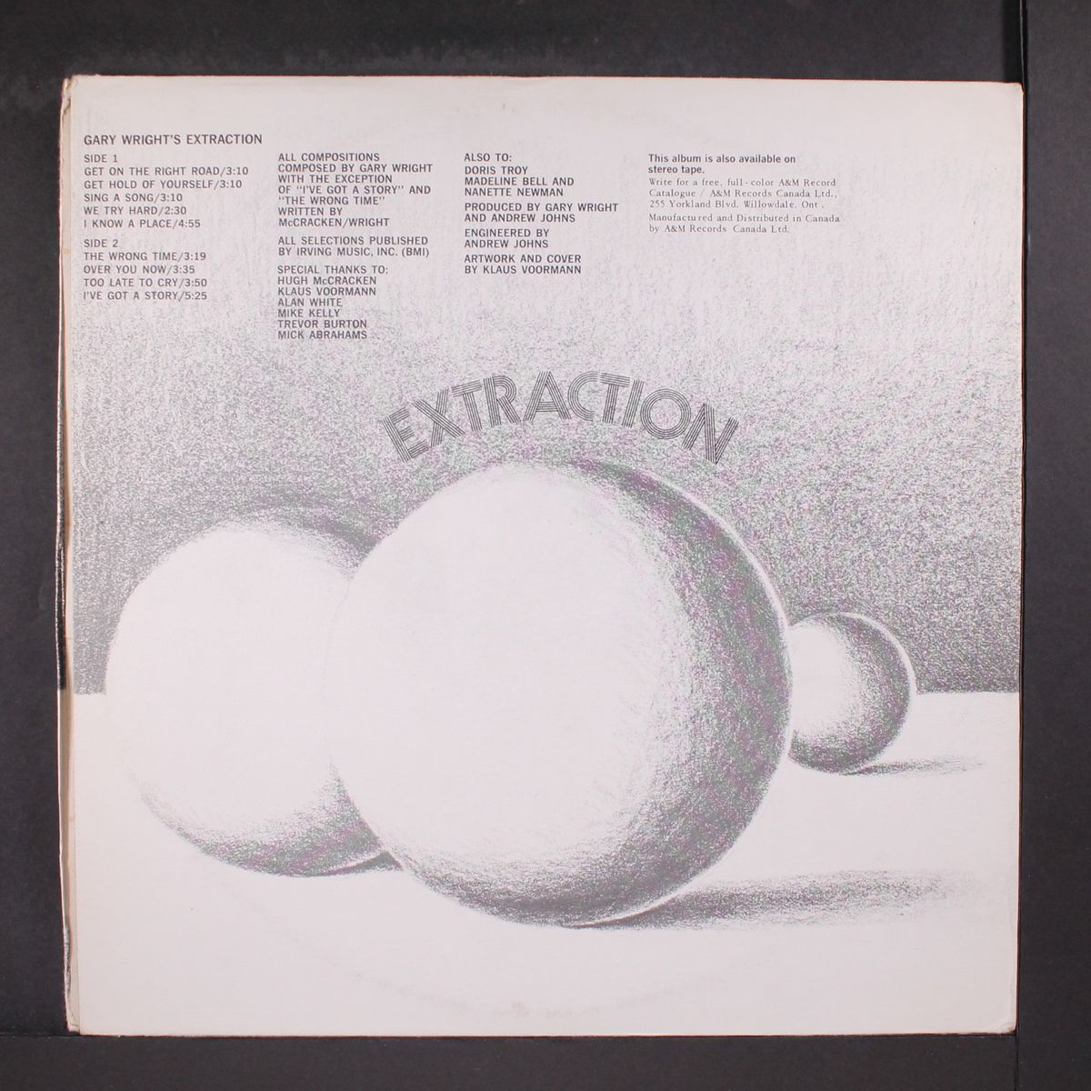 extraction by GARY WRIGHT