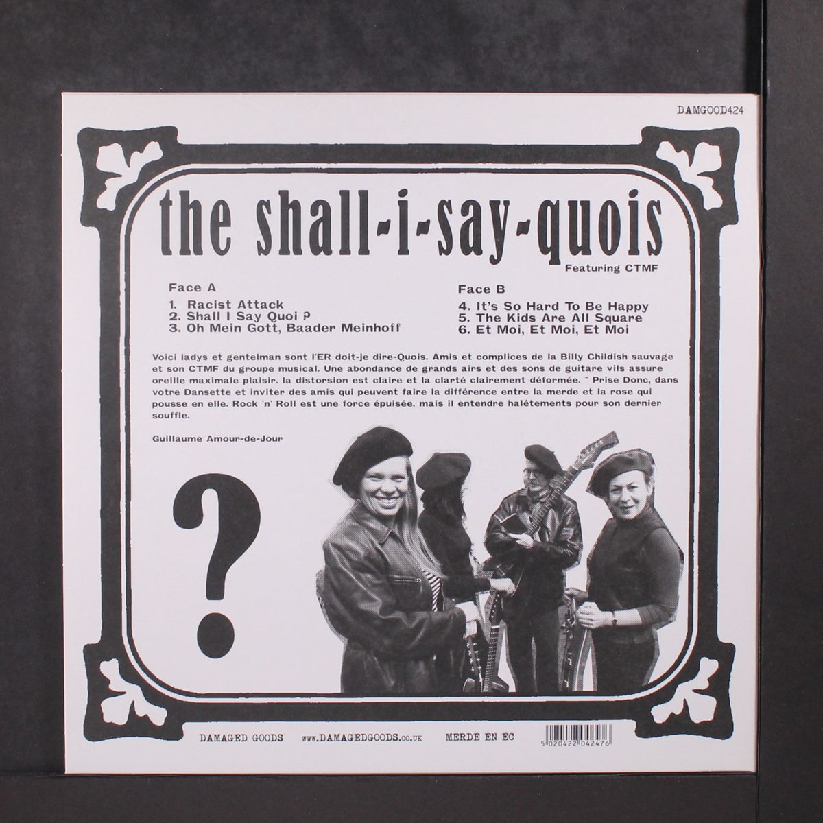 shall i say quoi? by THE SHALL I SAY QUOIS