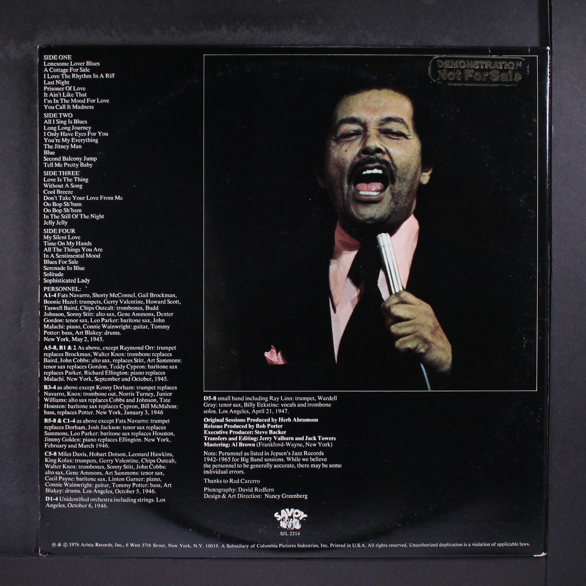 mister b. and the band by BILLY ECKSTINE