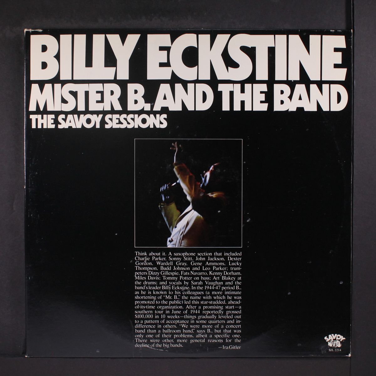 mister b. and the band by BILLY ECKSTINE
