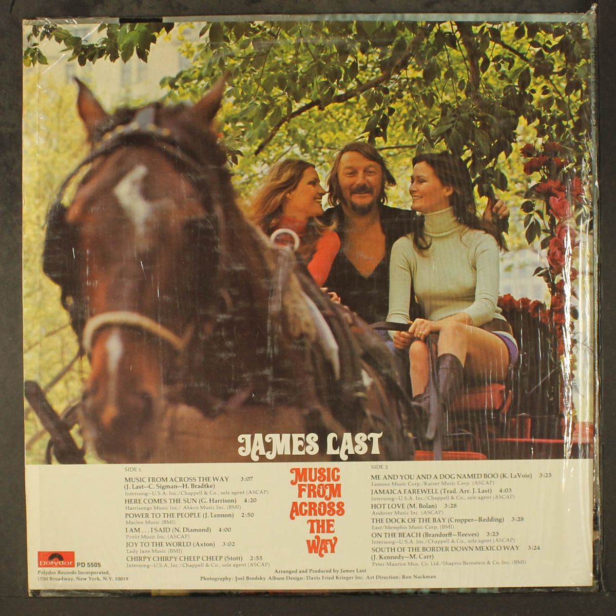 music from across the way by JAMES LAST