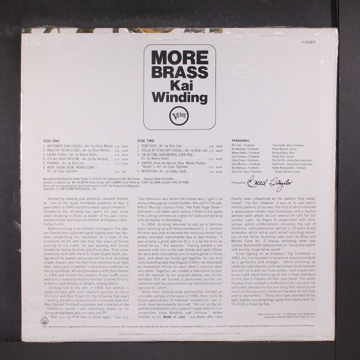 more brass by KAI WINDING