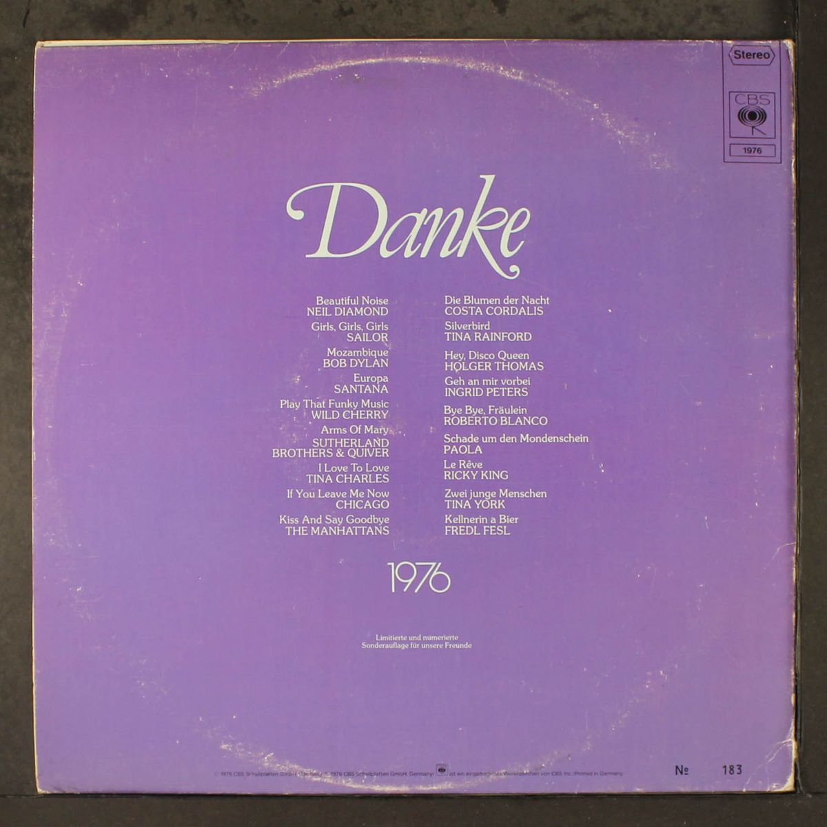 danke 1976 by VARIOUS