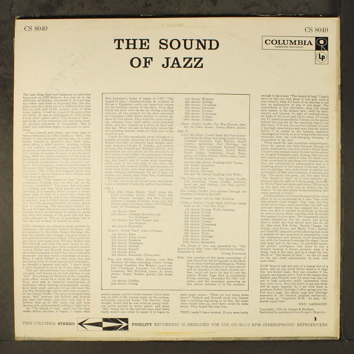 sound of jazz by VARIOUS