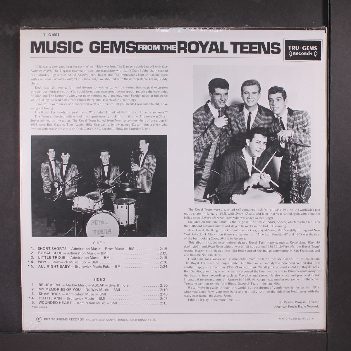 music gems from by ROYAL TEENS