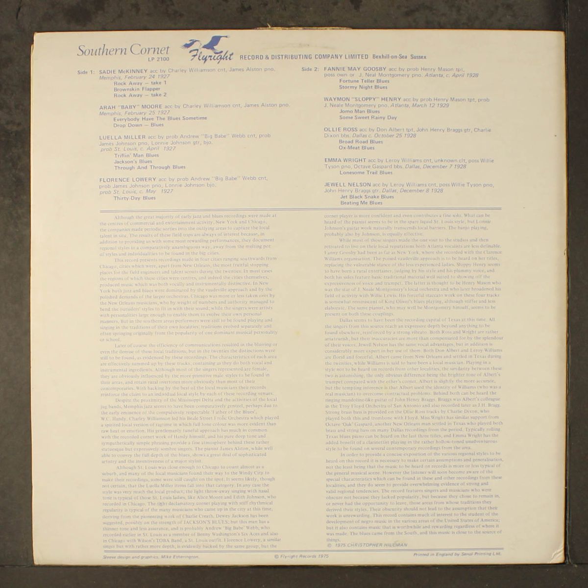 southern cornet by VARIOUS
