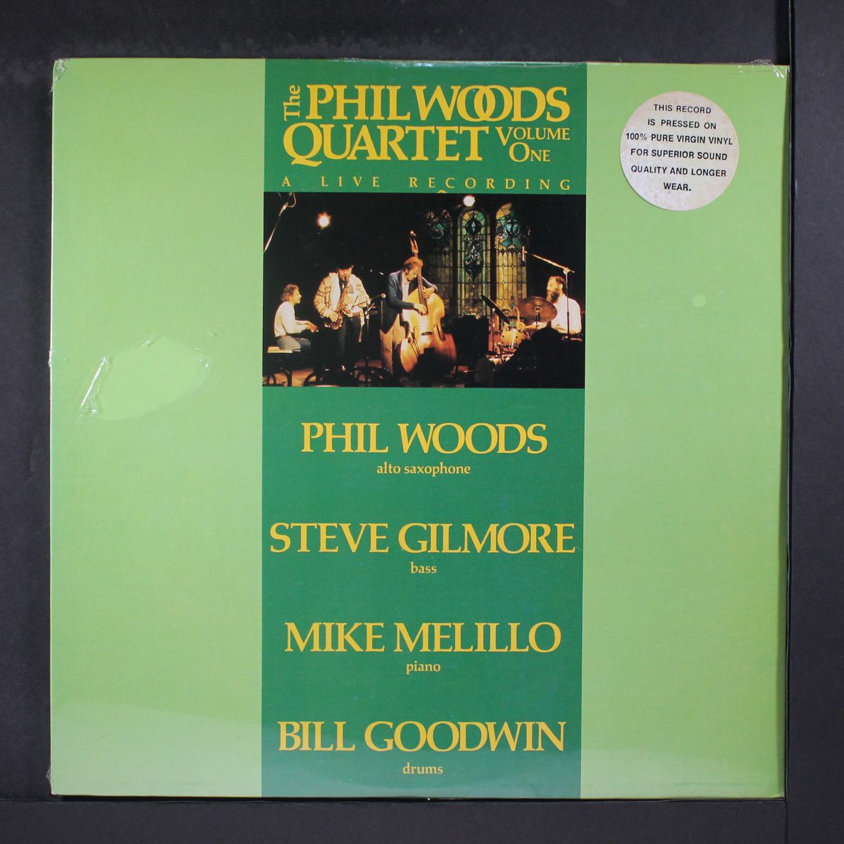 vol. 1: a live recording by PHIL WOODS QUARTET