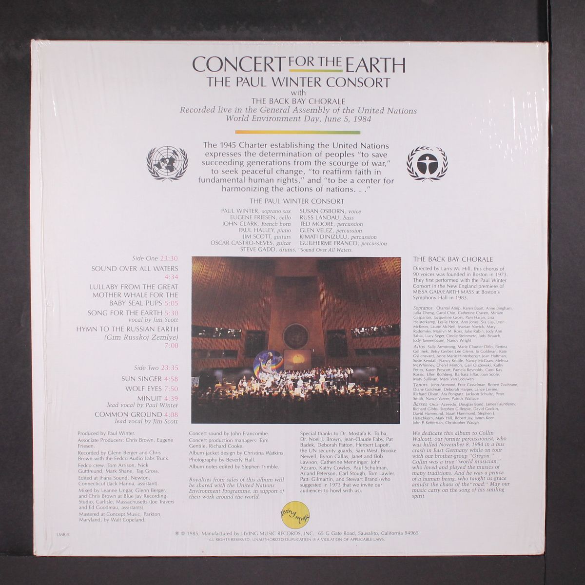 concert for the earth by PAUL WINTER CONSORT