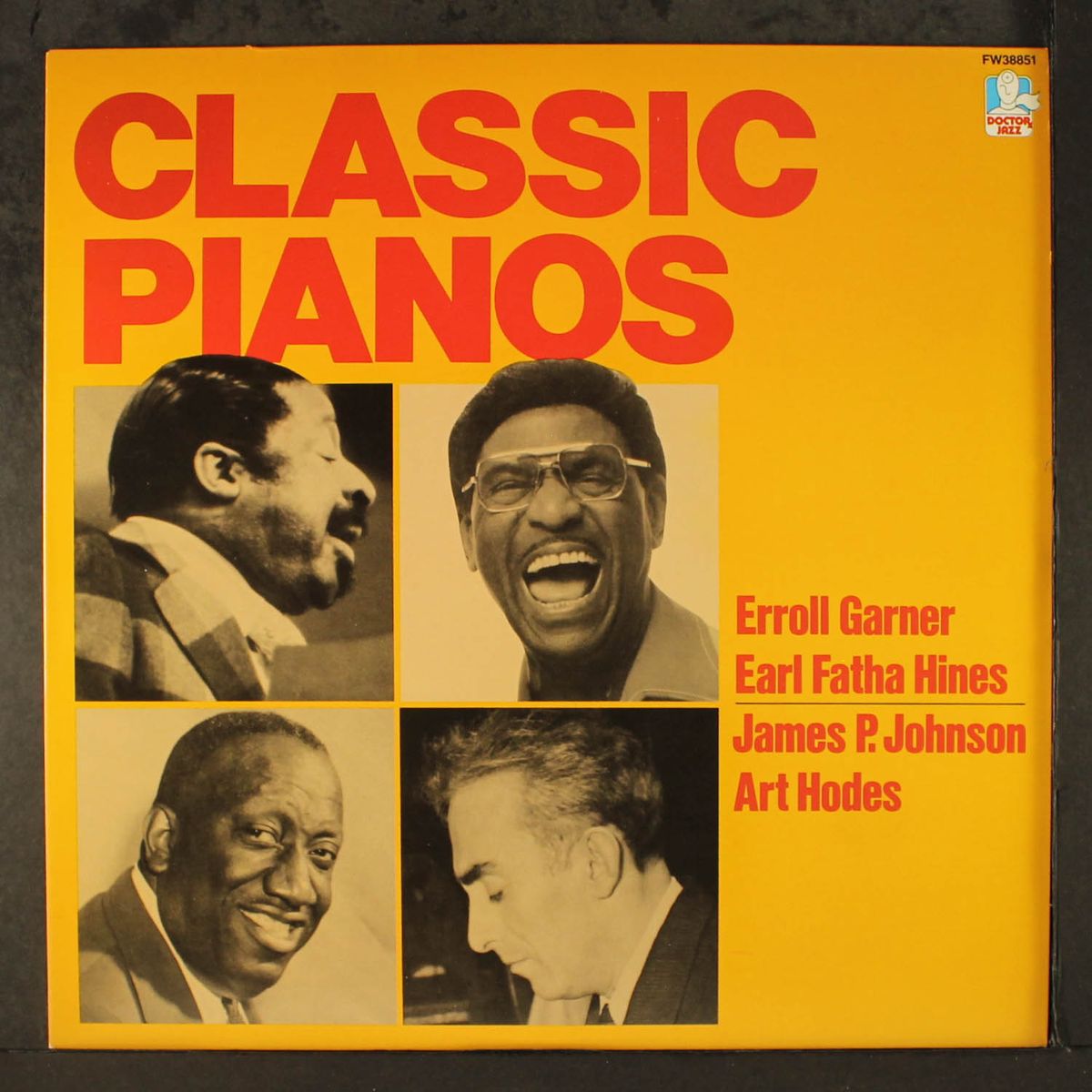 classic pianos by ERROLL GARNER, EARL HINES, ETC