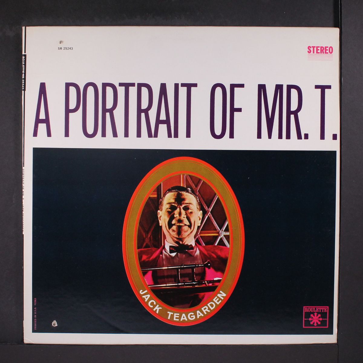 a portrait of mr. t. by JACK TEAGARDEN