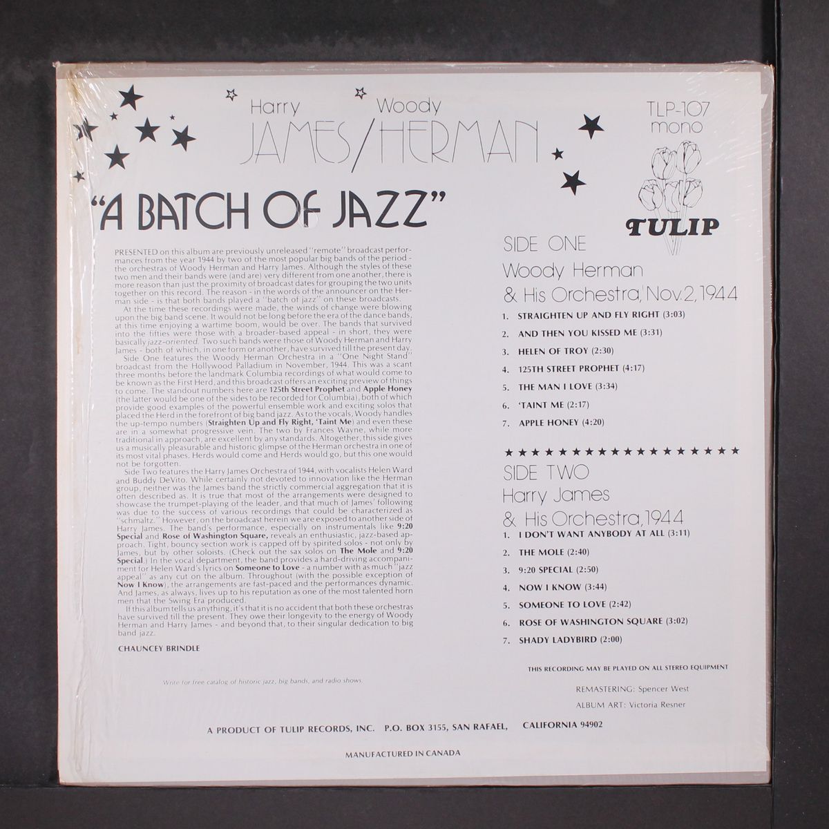 a batch of jazz by HARRY JAMES / WOODY HERMAN