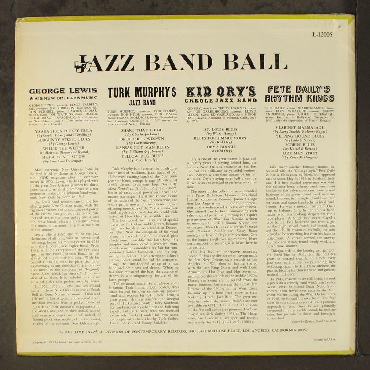 jazz band ball by VARIOUS