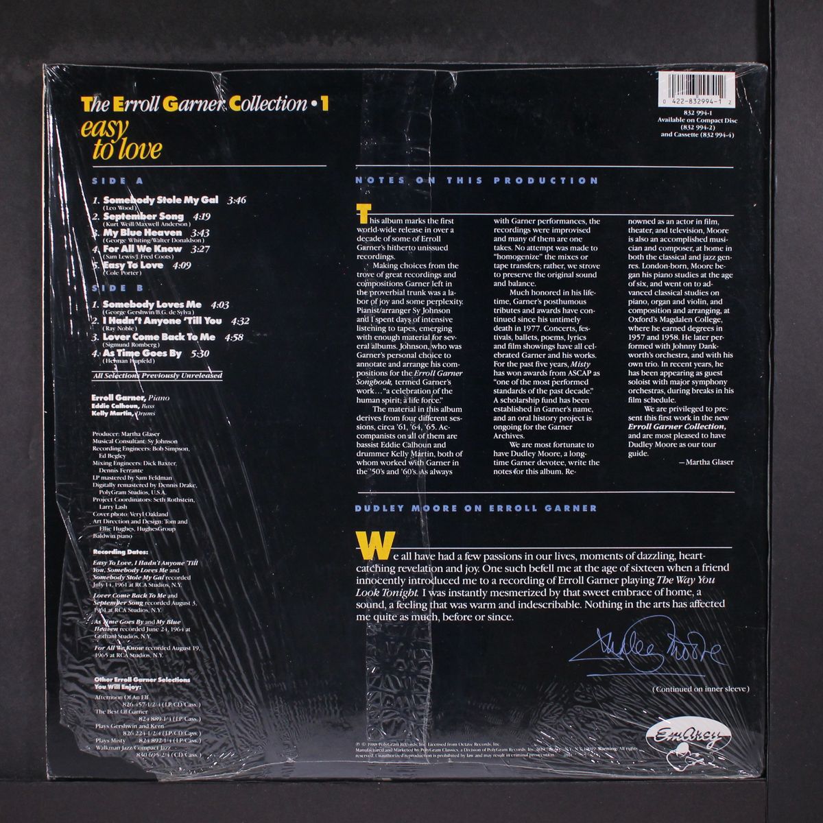 easy to love by ERROLL GARNER