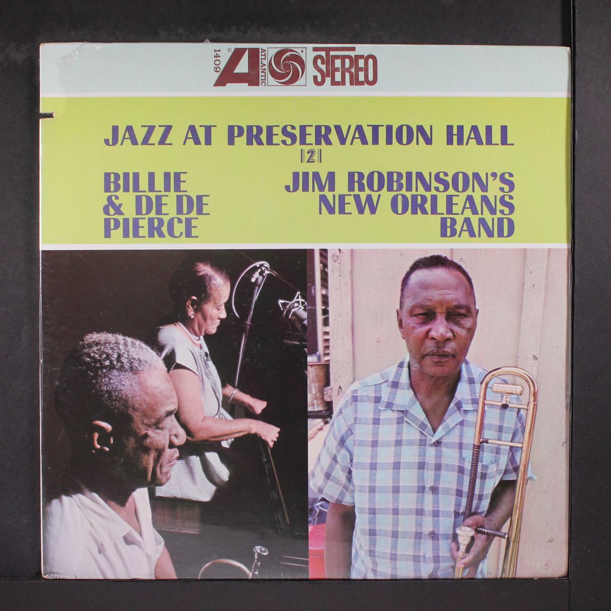 jazz at preservation hall by BILLIE & DE DE PIERCE / JIM ROBINSON