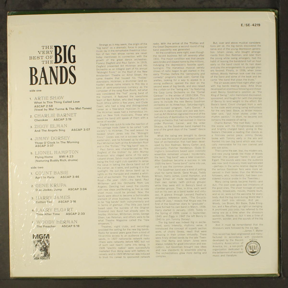 the very best of the big bands by VARIOUS