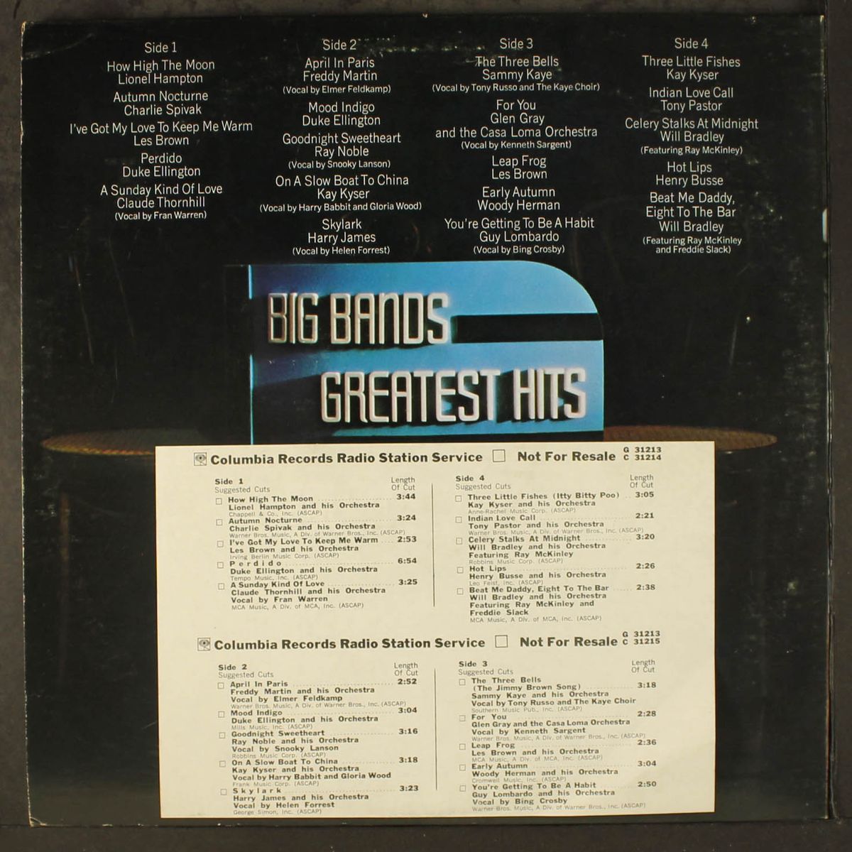 big bands greatest hits vol. 2 by VARIOUS