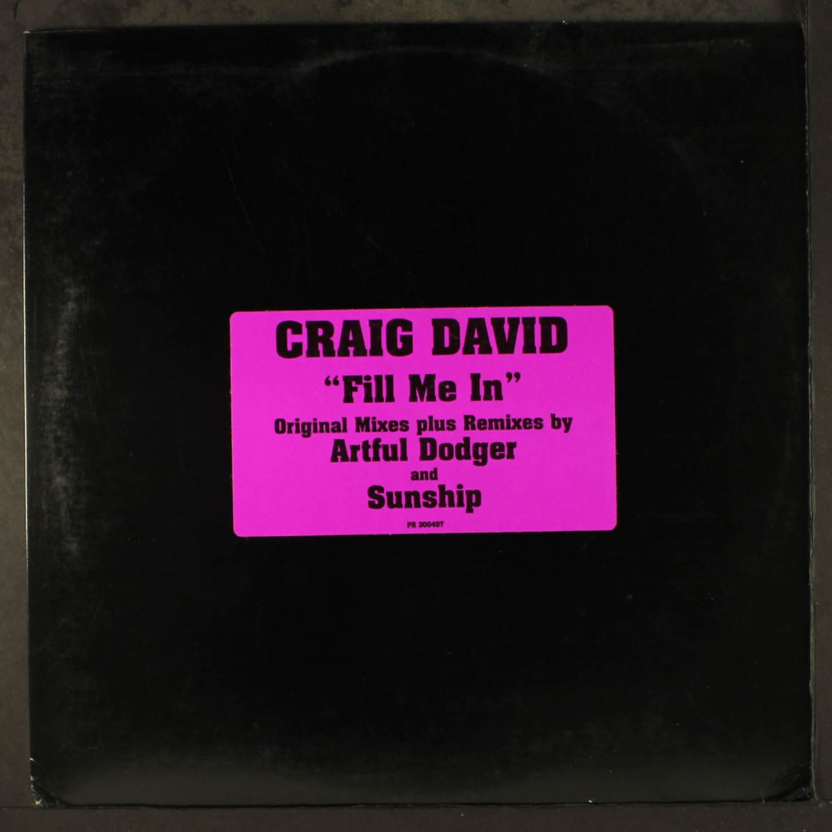 fill me in by CRAIG DAVID