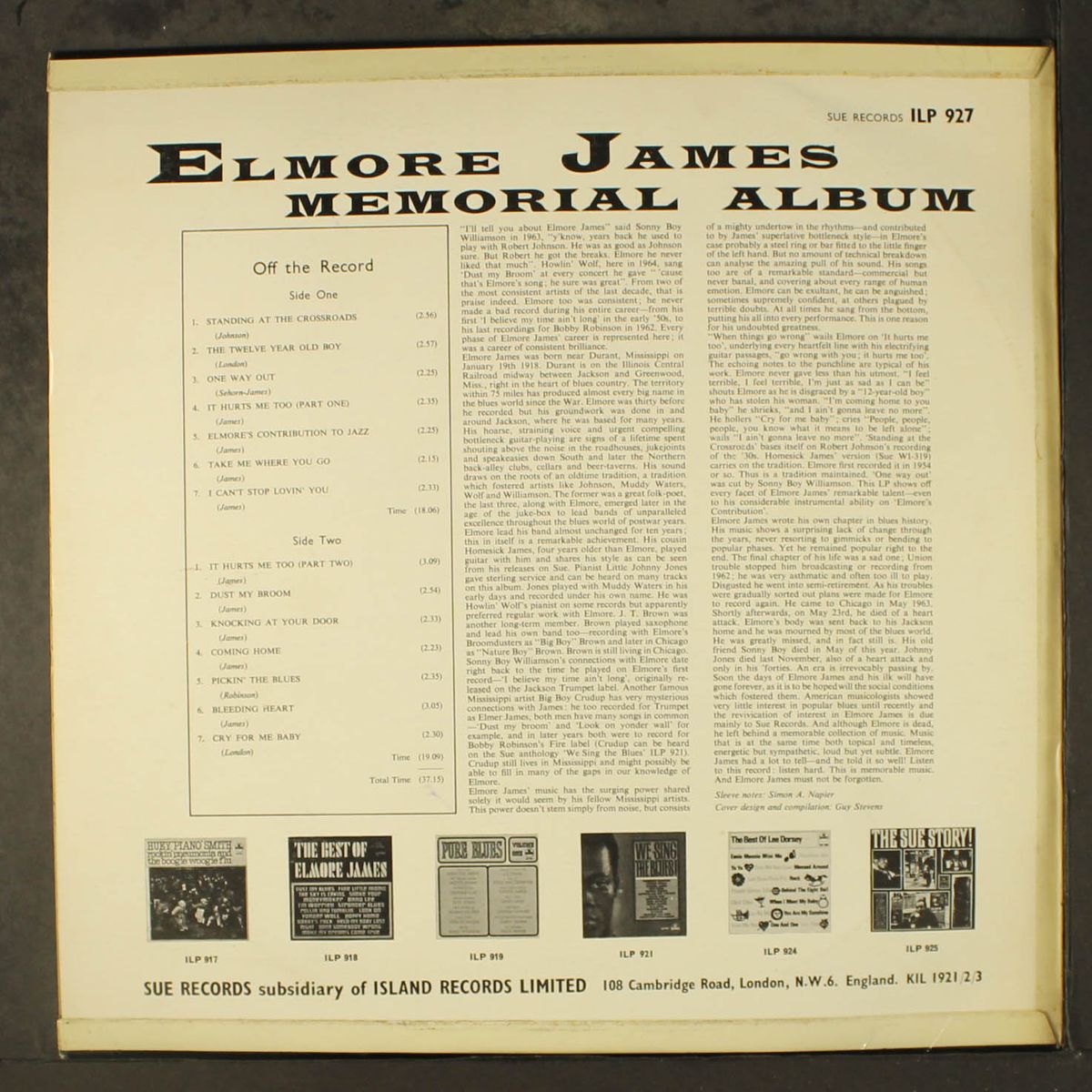 memorial album by ELMORE JAMES