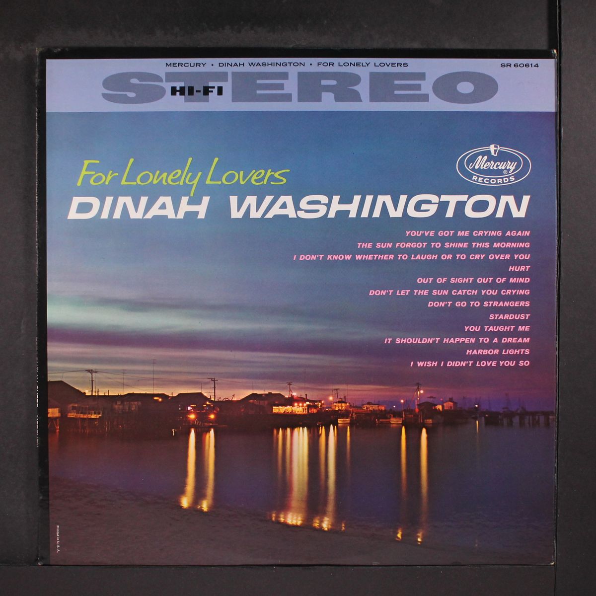 for lonely lovers by DINAH WASHINGTON