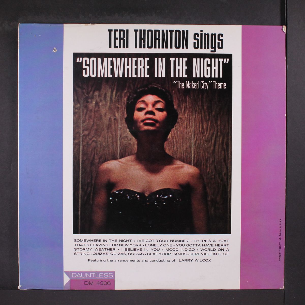 somewhere in the night by TERI THORNTON