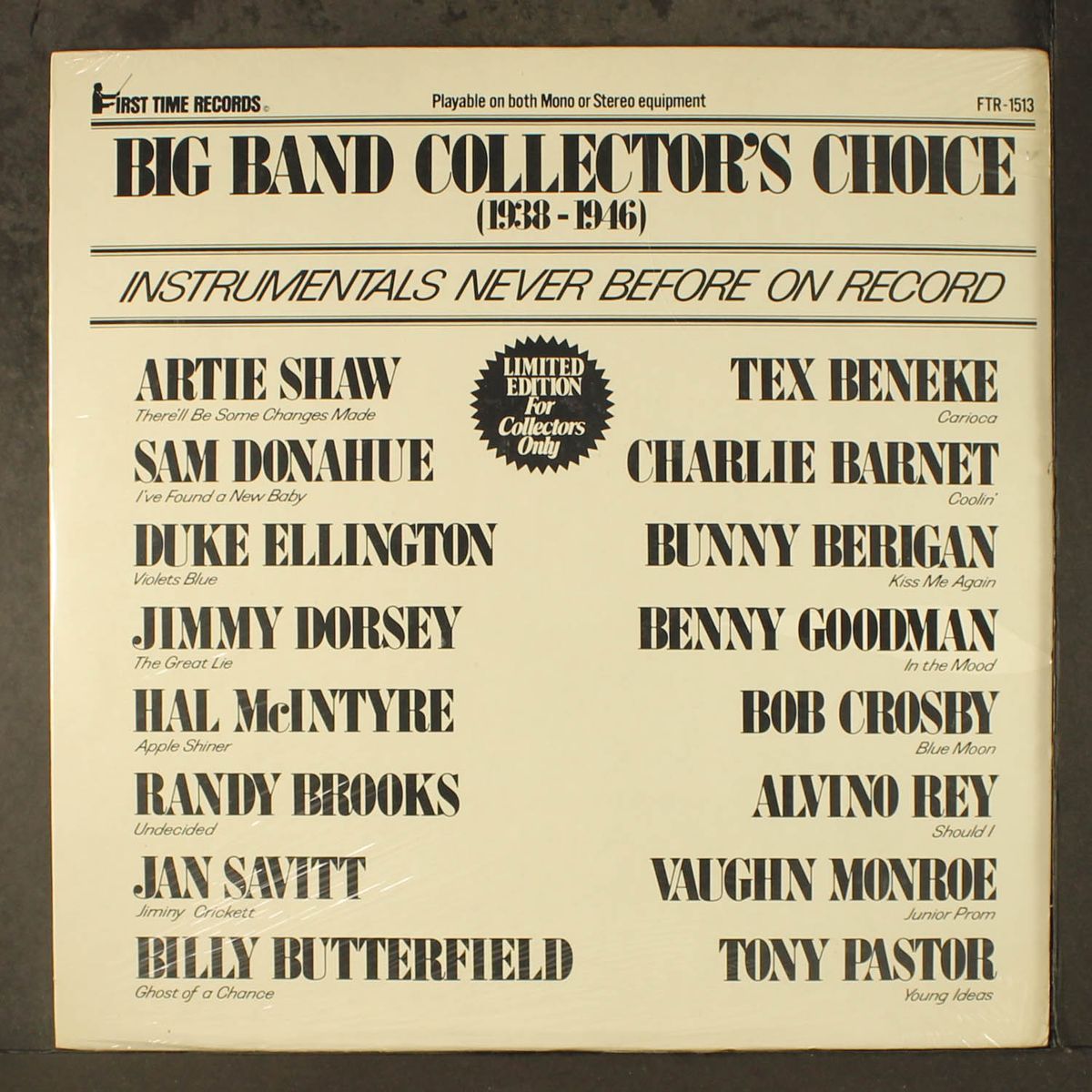 big band collector's choice by VARIOUS