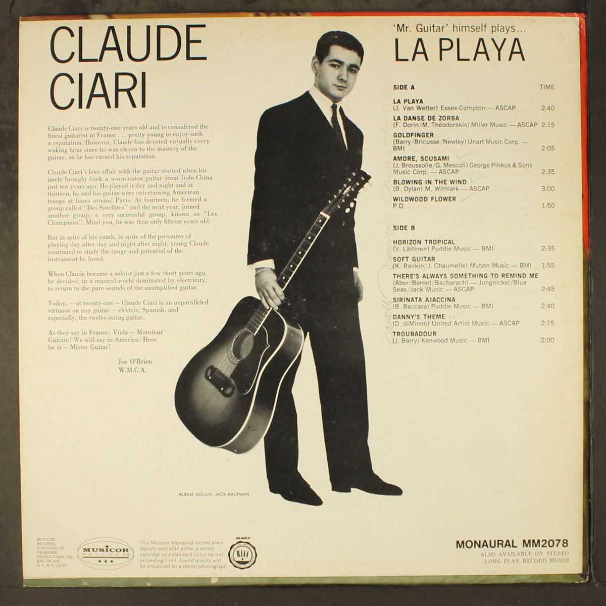 la playa by CLAUDE CIARI