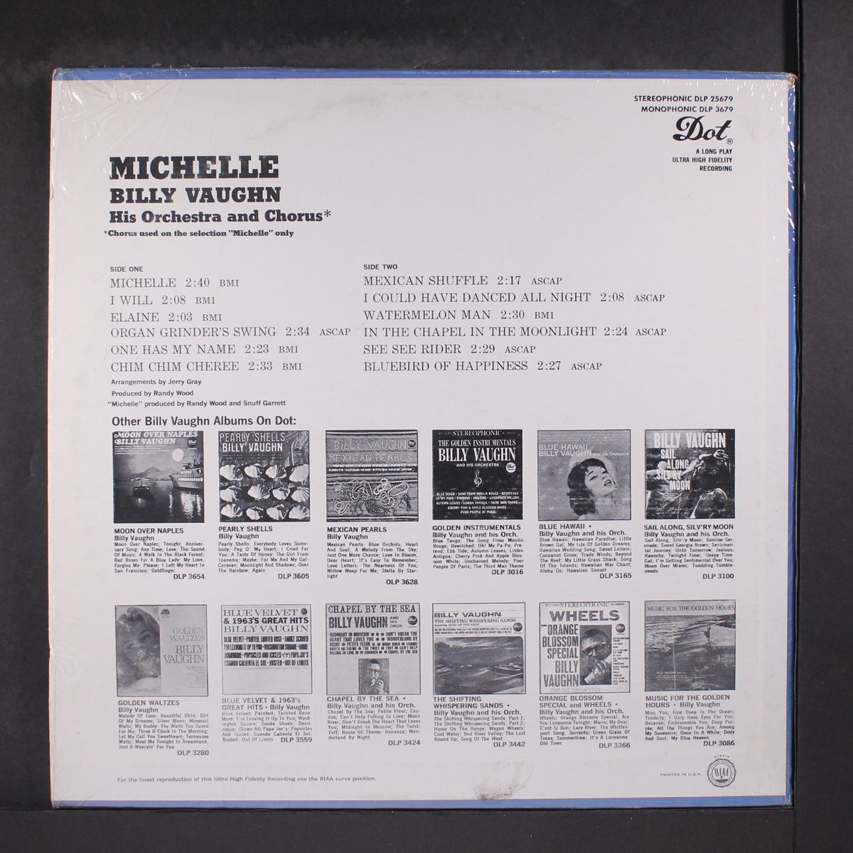 michelle by BILLY VAUGHN