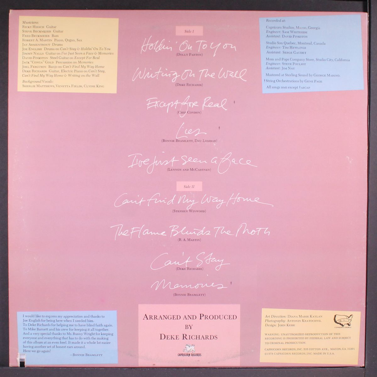 memories by BONNIE BRAMLETT