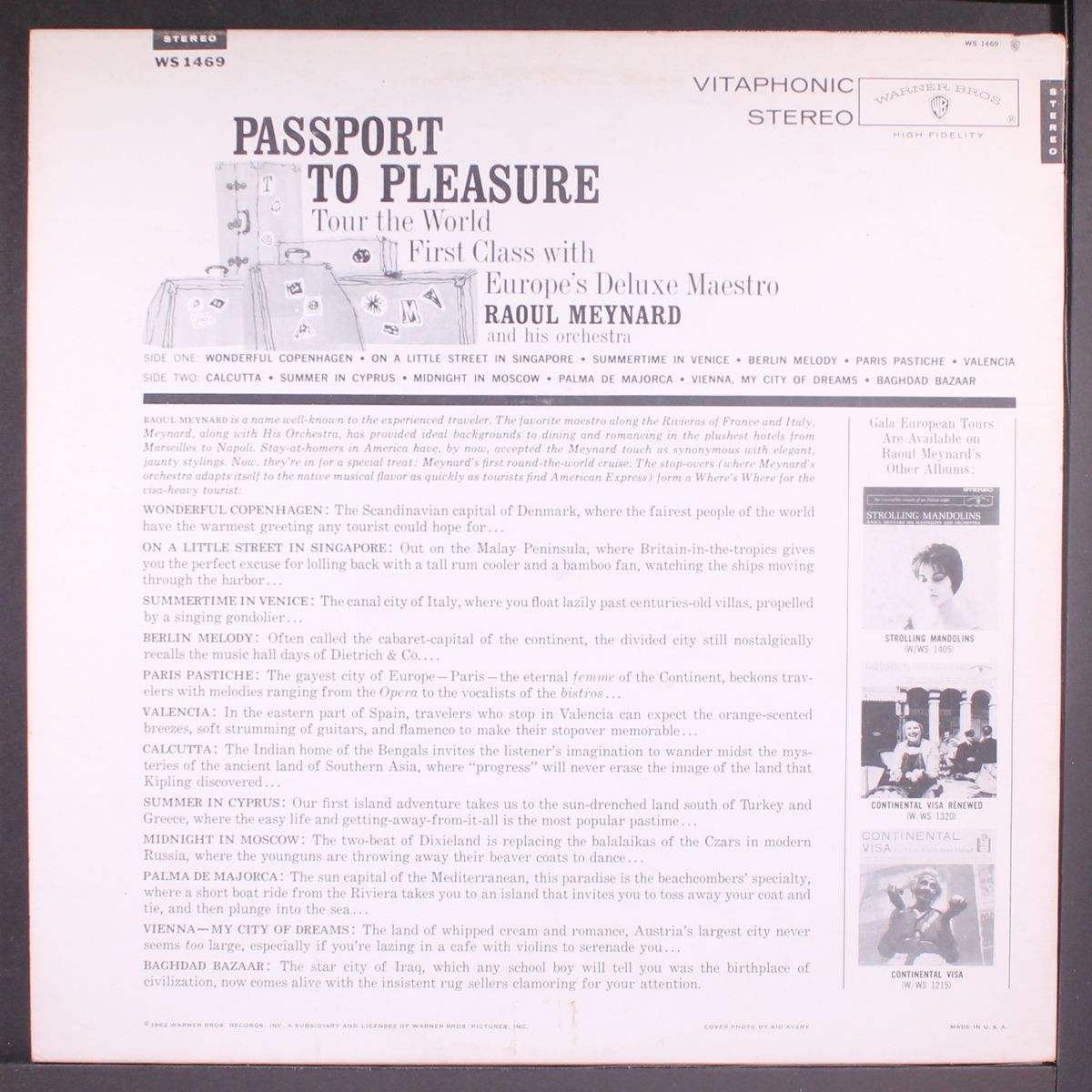 passport to pleasure by RAOUL MEYNARD
