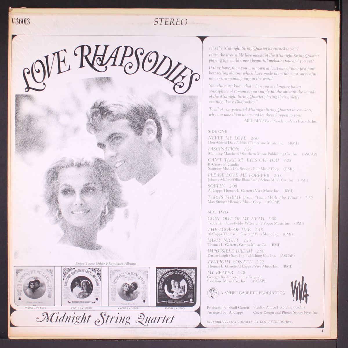 love rhapsodies by MIDNIGHT STRING QUARTET