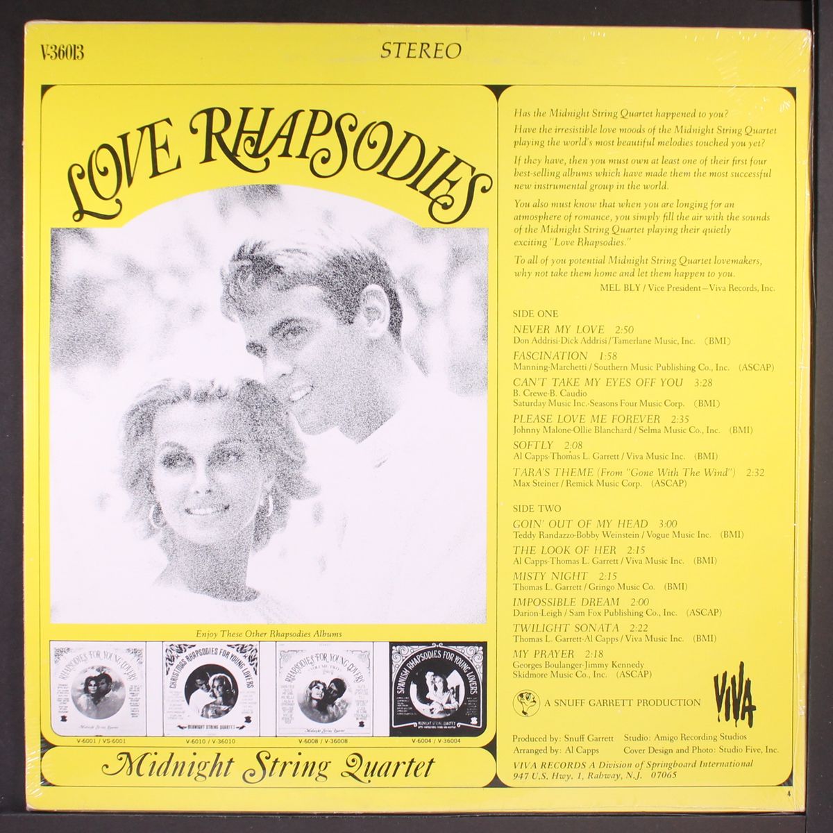 love rhapsodies by MIDNIGHT STRING QUARTET