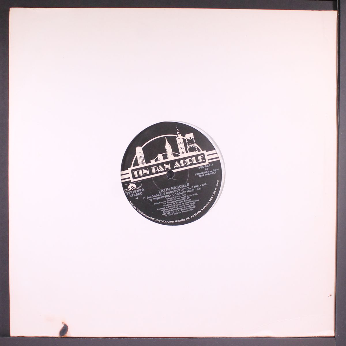 disorderly conduct / arabian knights by LATIN RASCALS
