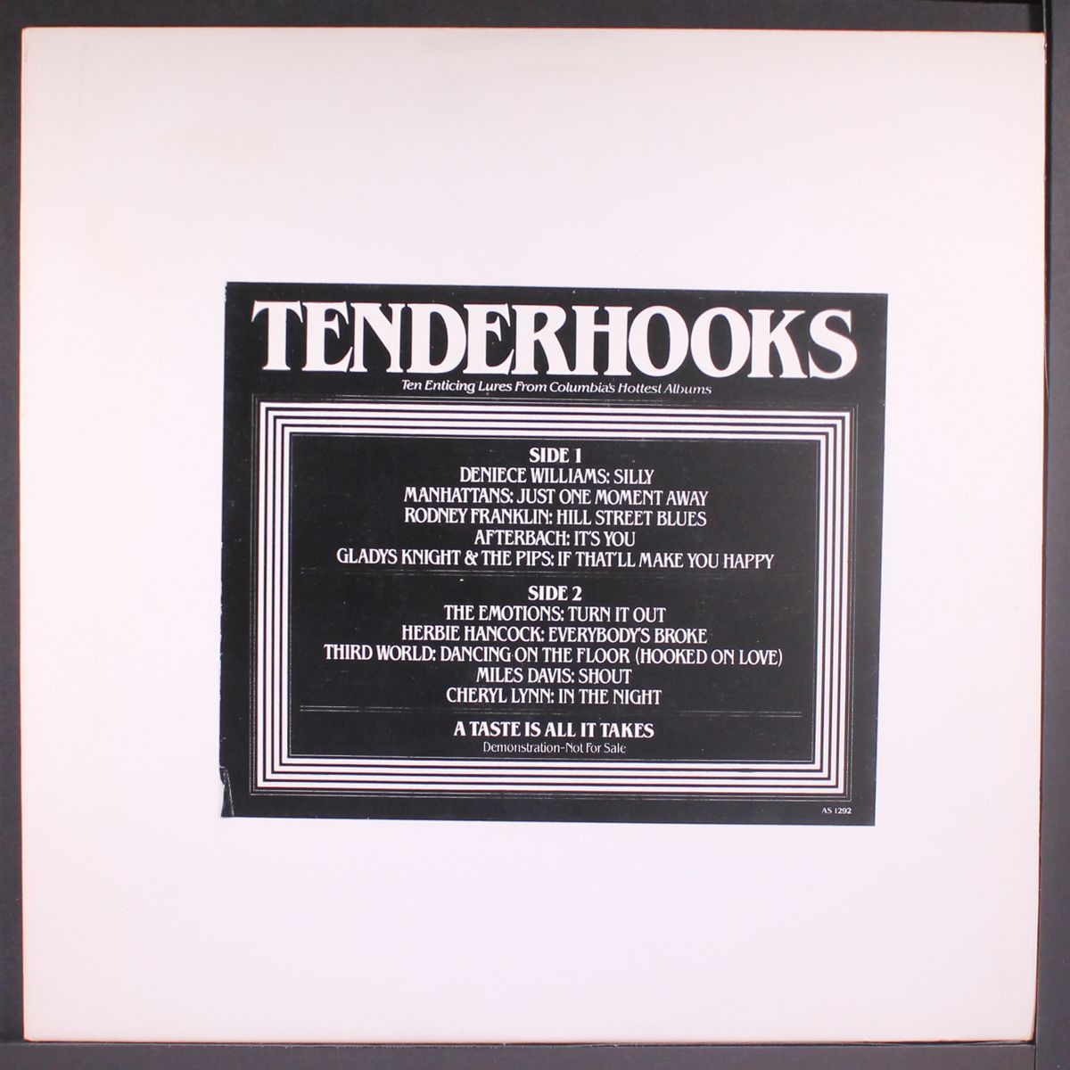 tenderhooks by VARIOUS