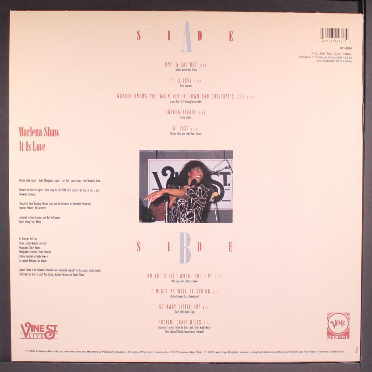 it is love by MARLENA SHAW