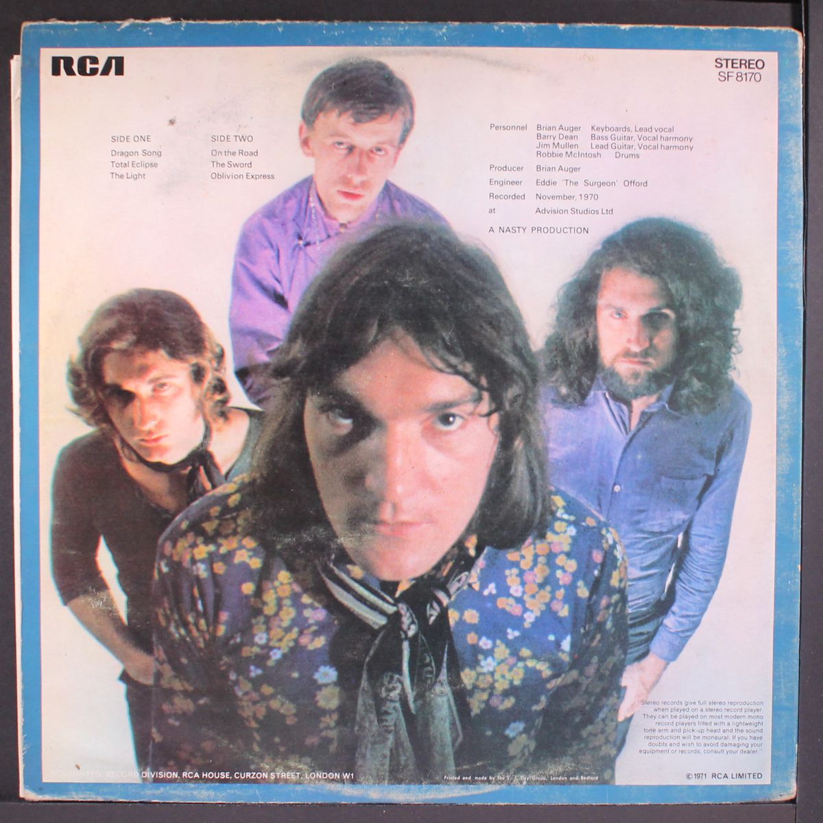 brian auger's oblivion express by BRIAN AUGER'S OBLIVION EXPRESS