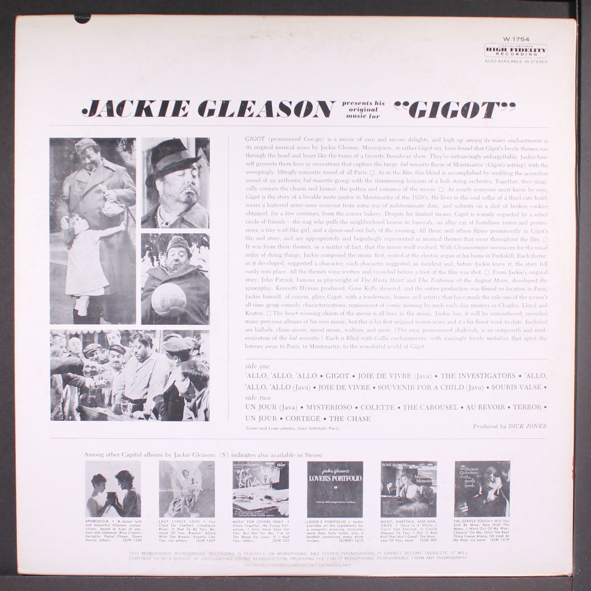 gigot by JACKIE GLEASON