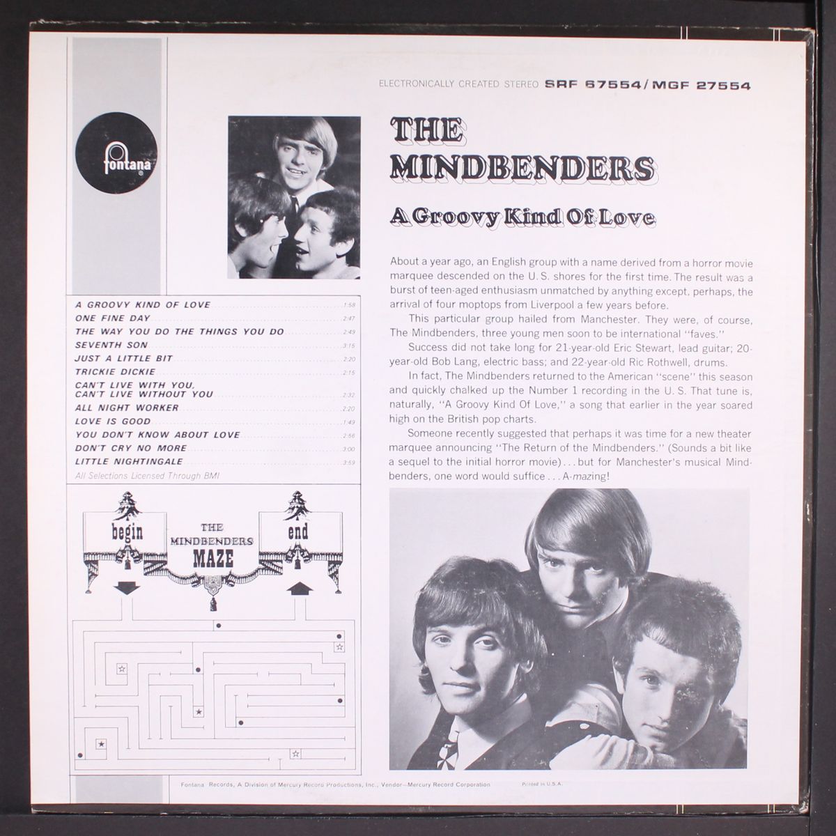 a groovy kind of love by MINDBENDERS