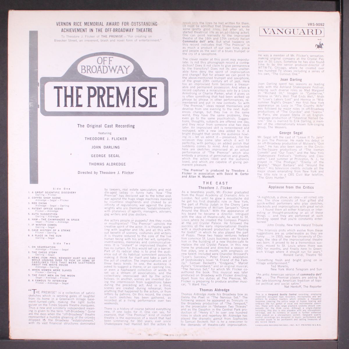 the premise by ORIGINAL CAST
