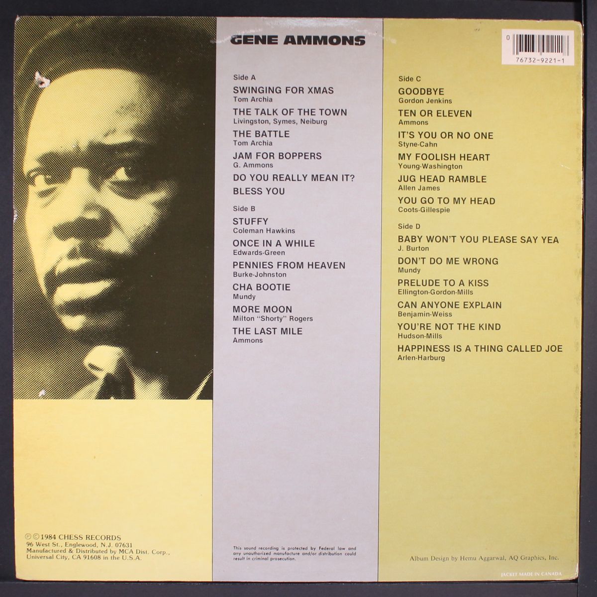 early visions by GENE AMMONS