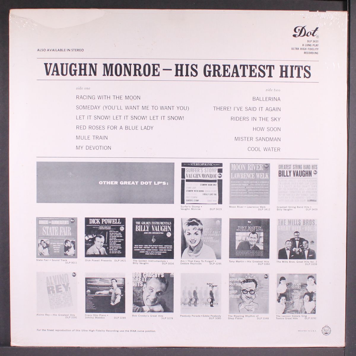 his greatest hits by VAUGHN MONROE
