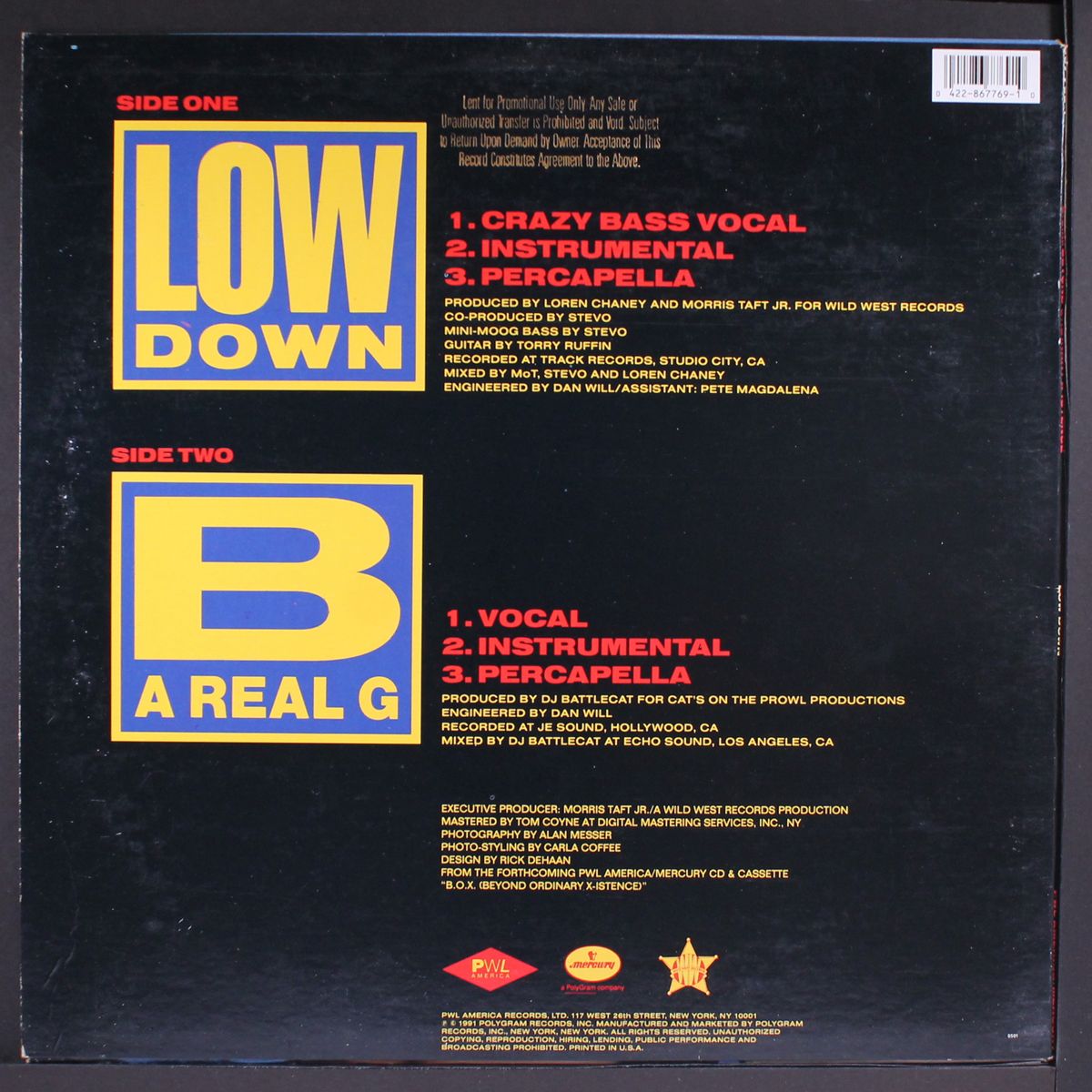 low down / instro by B.O.X.