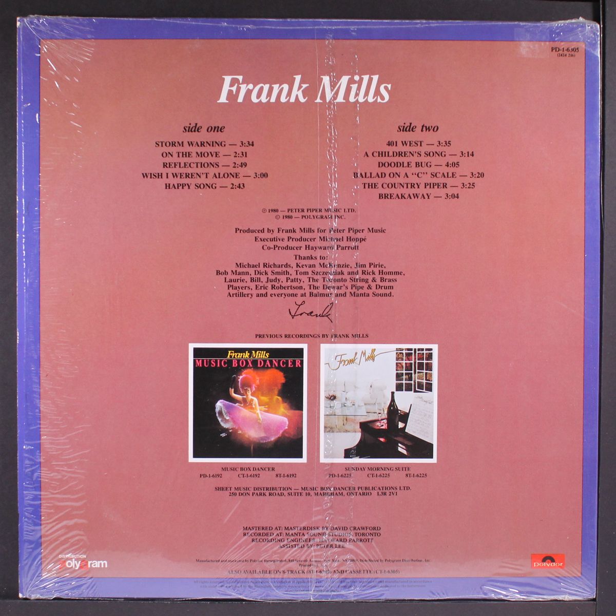 the frank mills album by FRANK MILLS