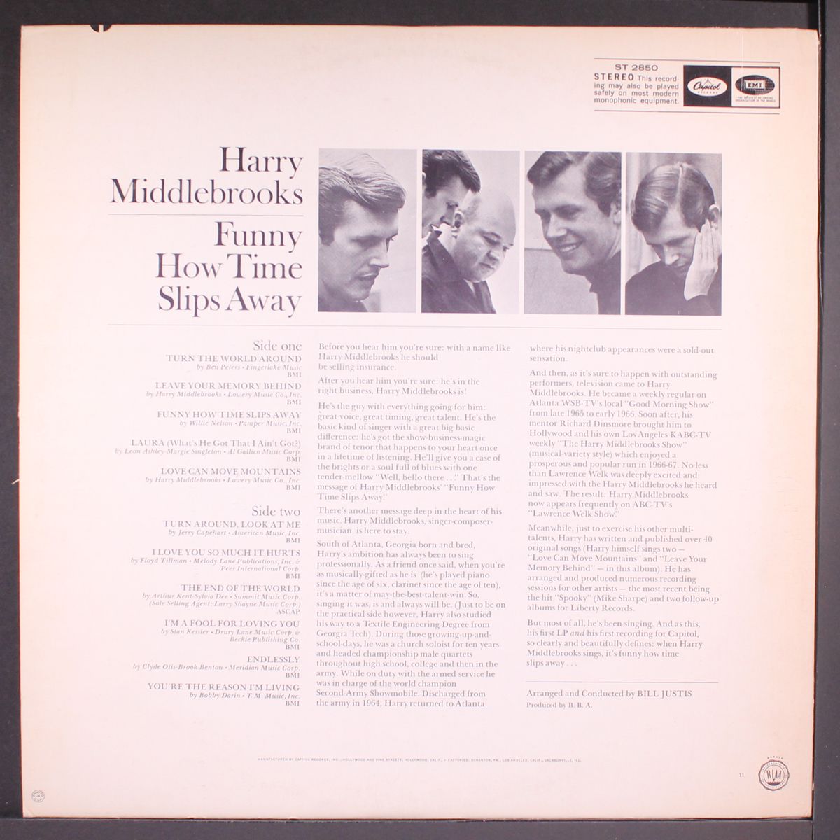 funny how time slips away by HARRY MIDDLEBROOKS