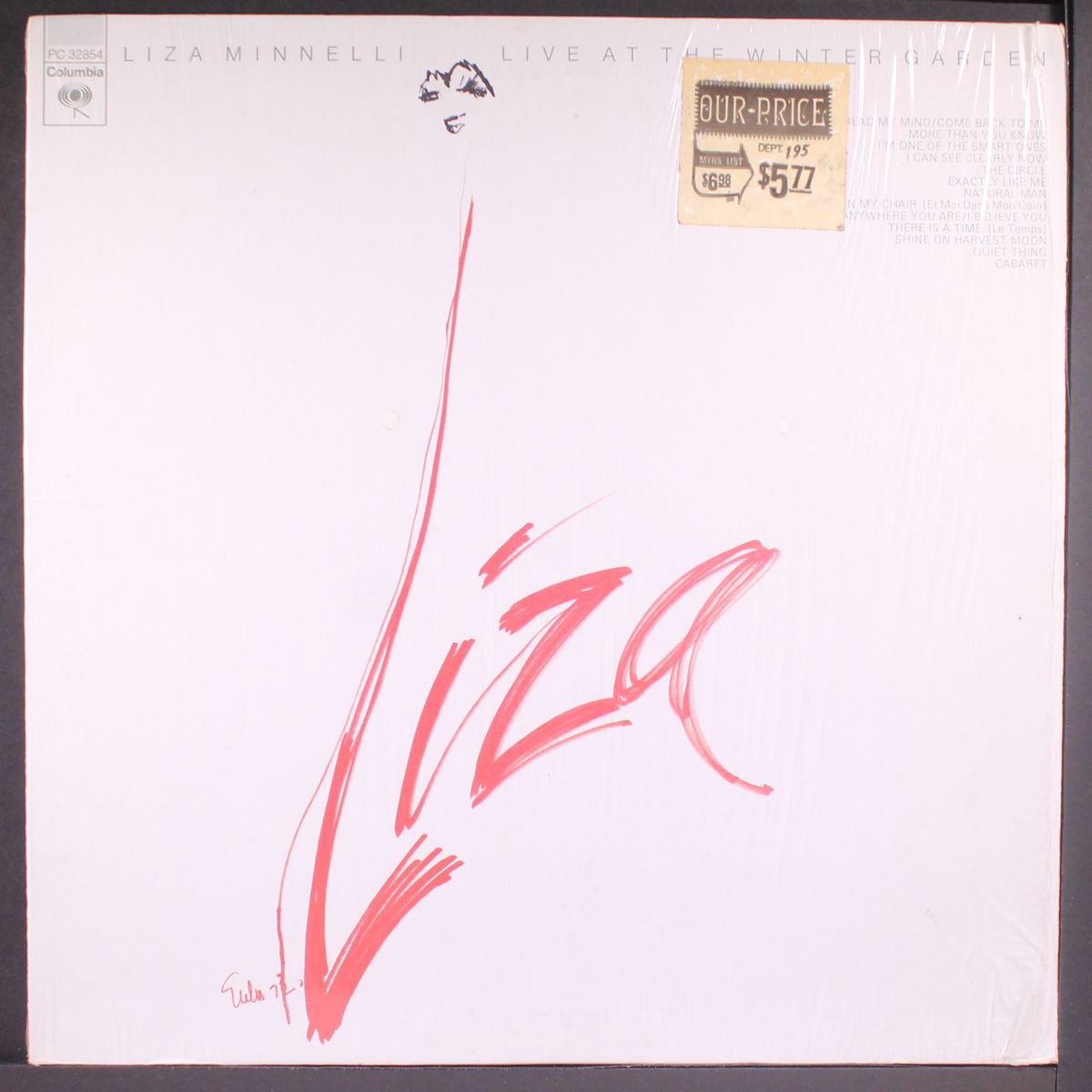 live at the winter garden by LIZA MINNELLI